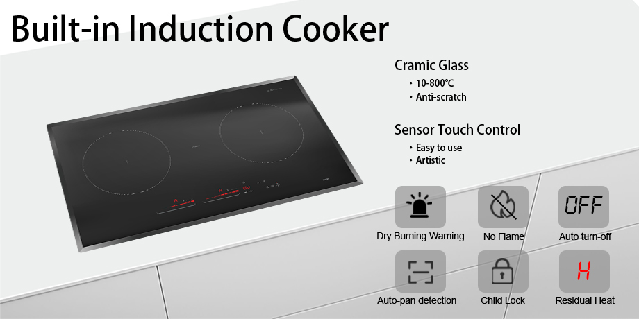 2 Zone Induction Cooker