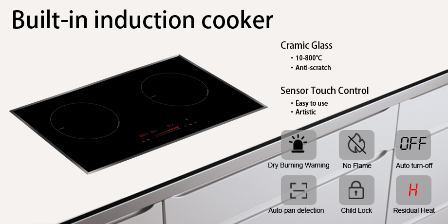 Power Sharing Twin induction hob