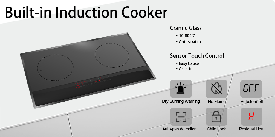 Half Bridge Induction Cooktop