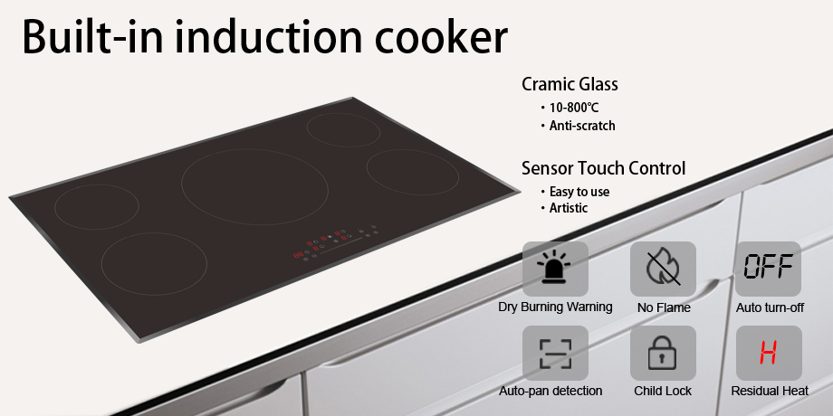 Induction Cooktop with BoilProtect